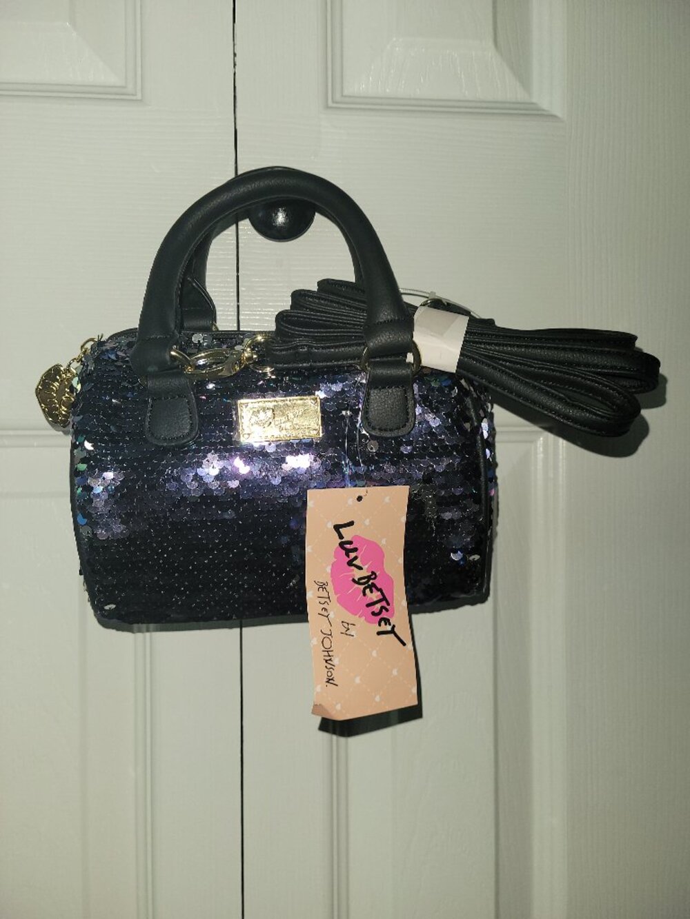 Betsy Johnson Cocktail Sequin Purse
